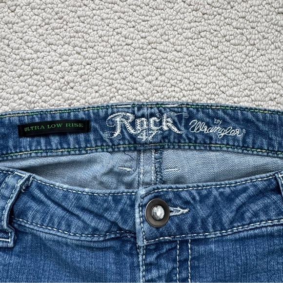 Rock 47 by Wrangler womens Denim Bootcut Jeans - Blue - Picture 4 of 11